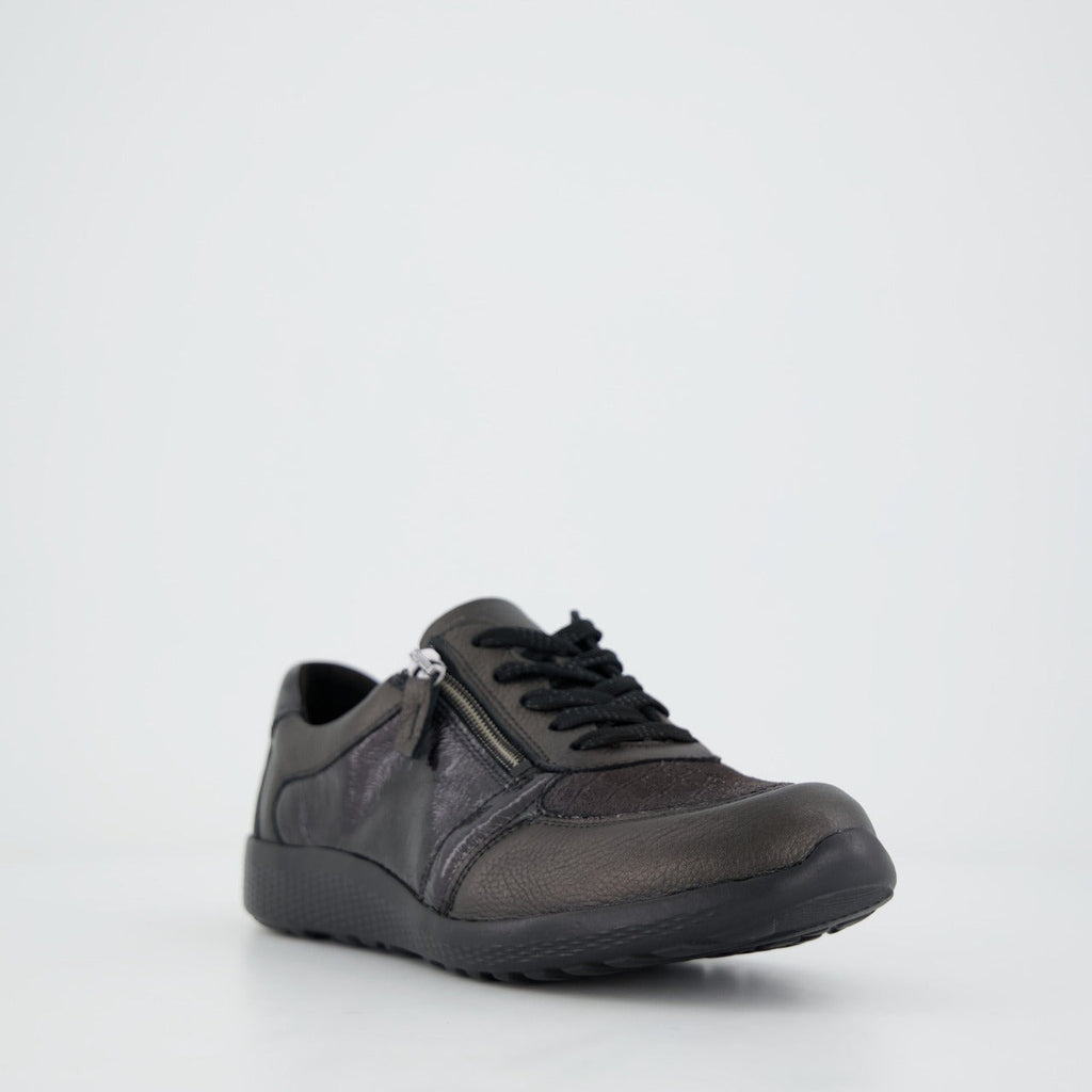 Brown Leather Waldlaufer M-Ira Shoes