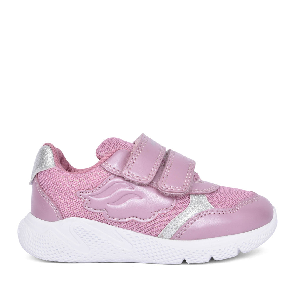 Geox Girls Pink Wing Trainers