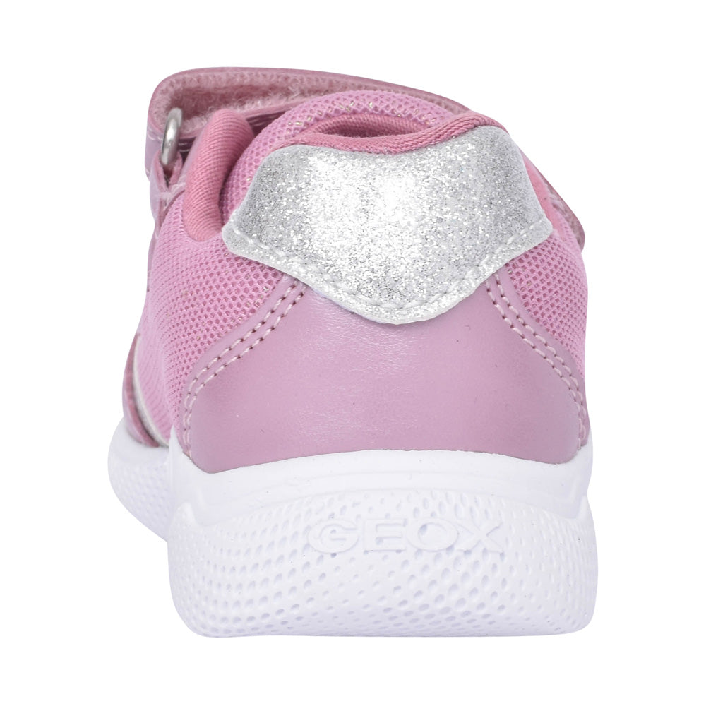 Geox Girls Pink Wing Trainers