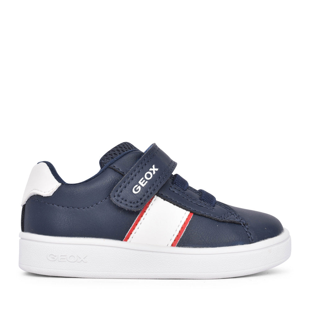 Geox Navy Leather Baby Boys Sneakers