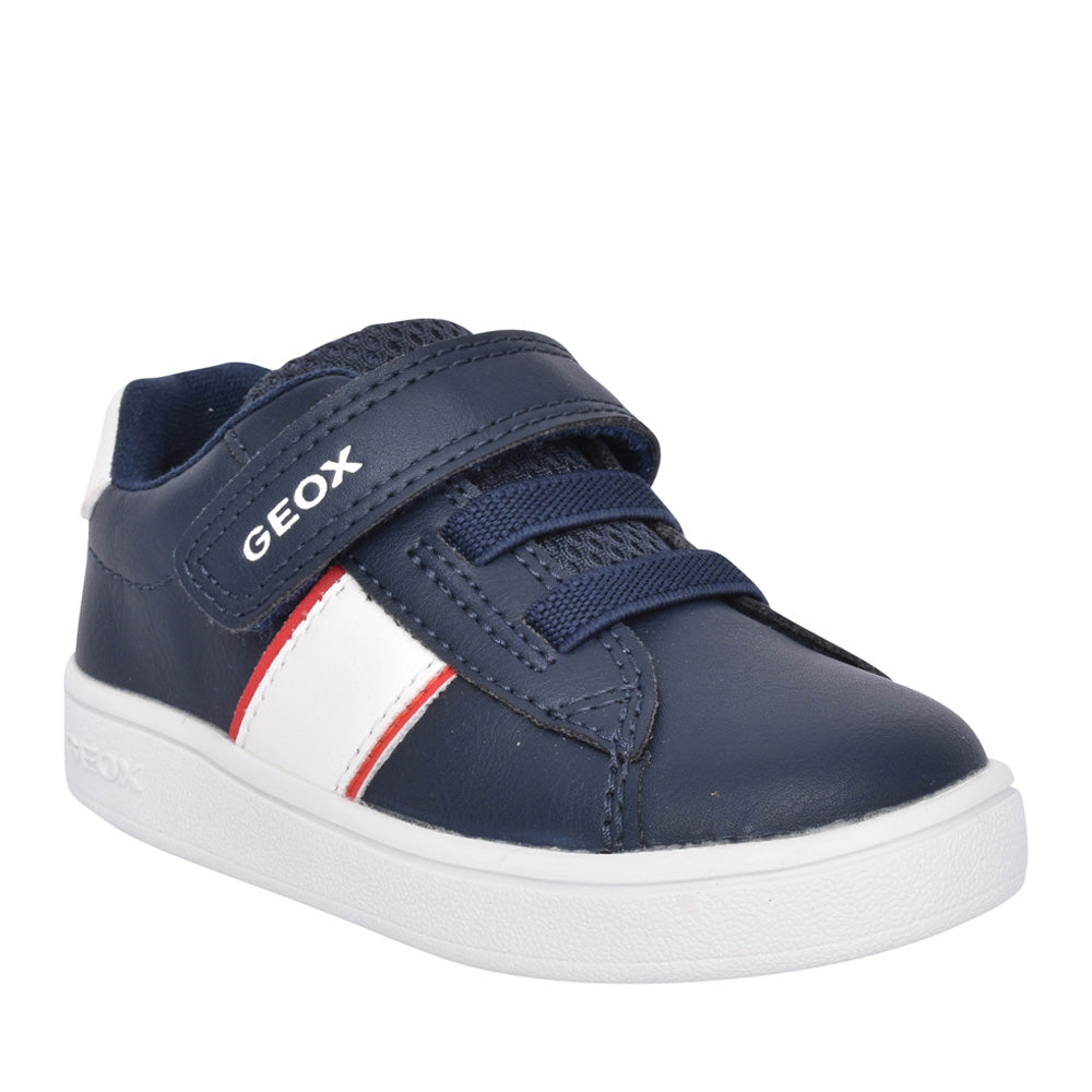 Geox Navy Leather Baby Boys Sneakers