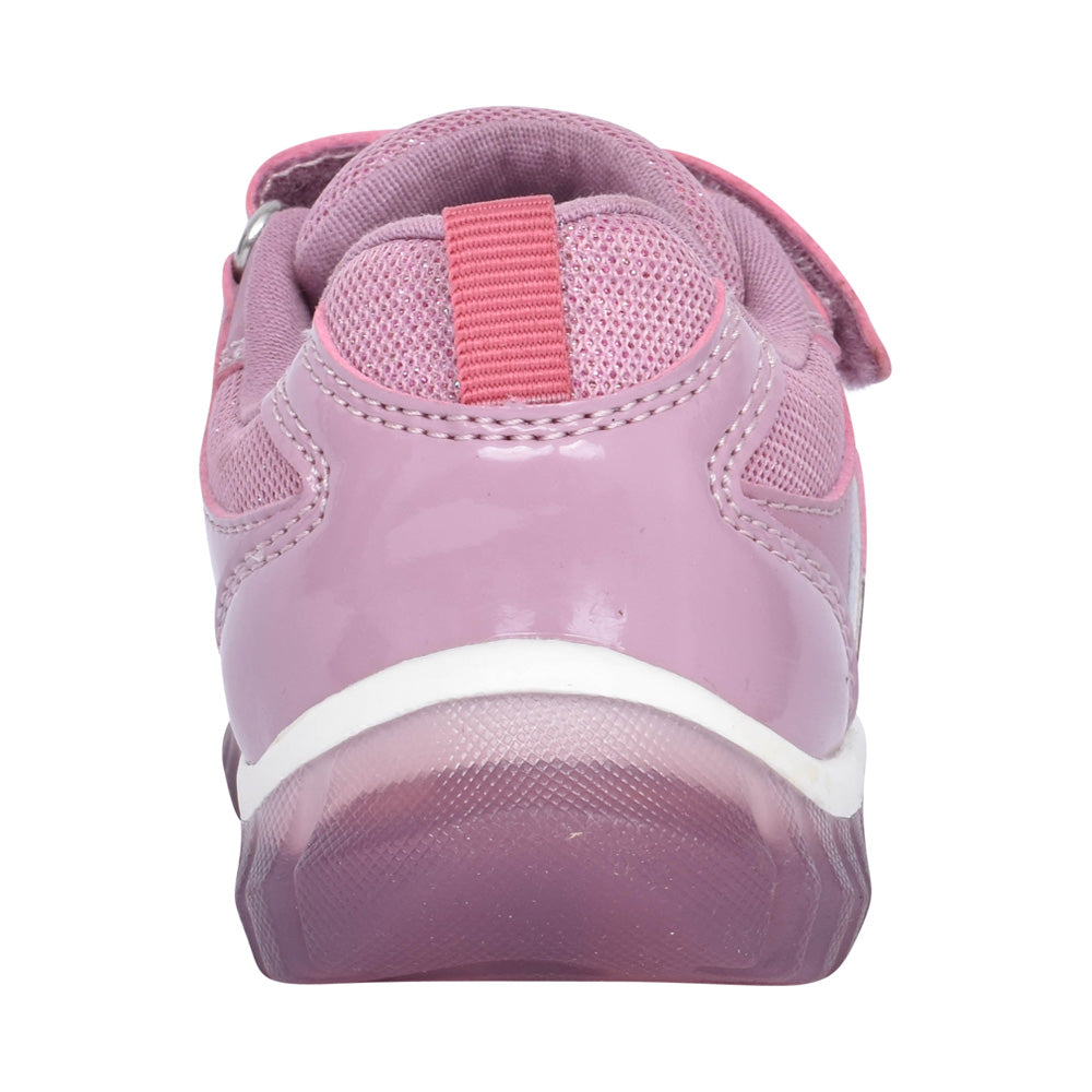 Geox Girls Lightyloo Rose and Fuchsia Sneakers