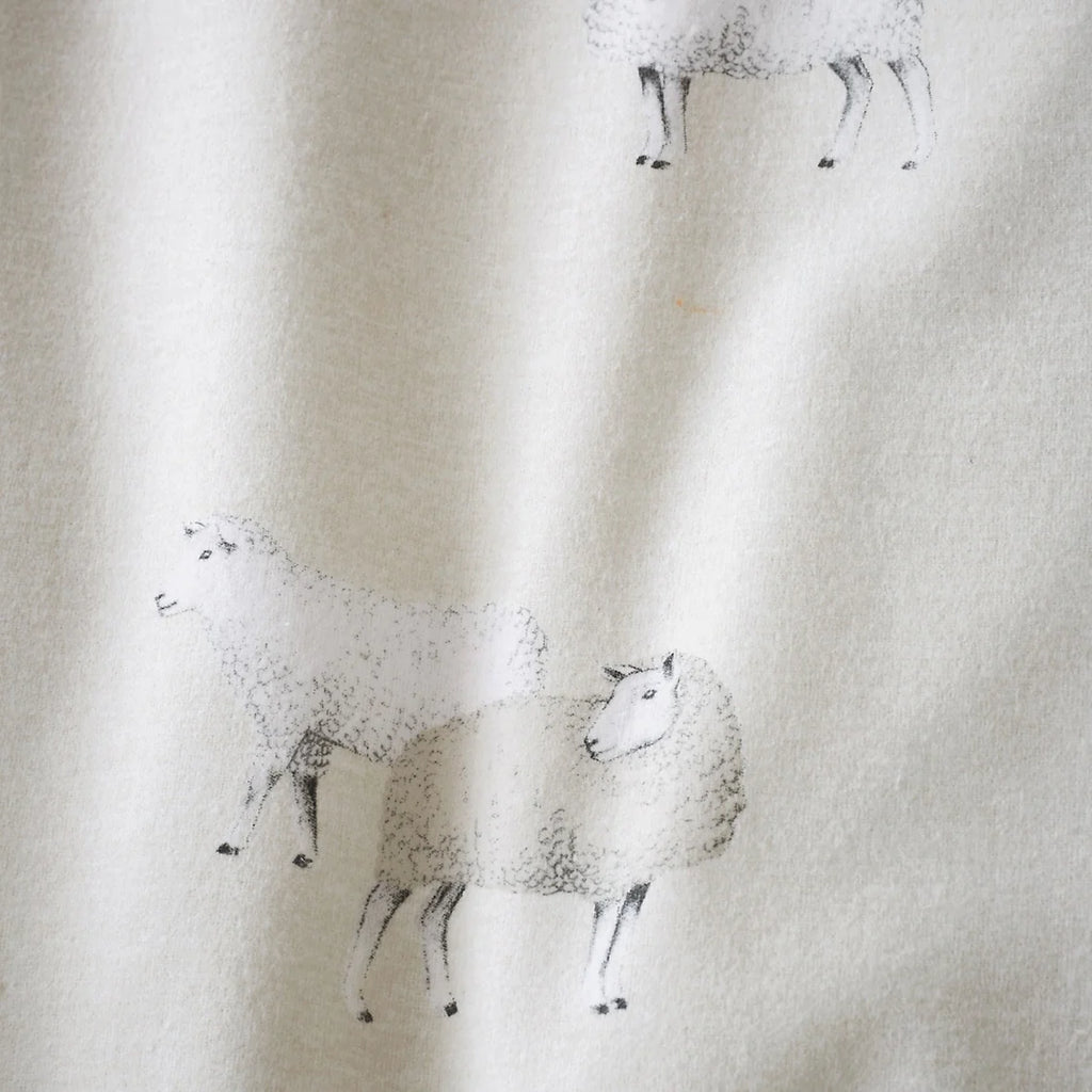 Catherine Lansfield Natural Brushed Cotton Sheep Duvet Set