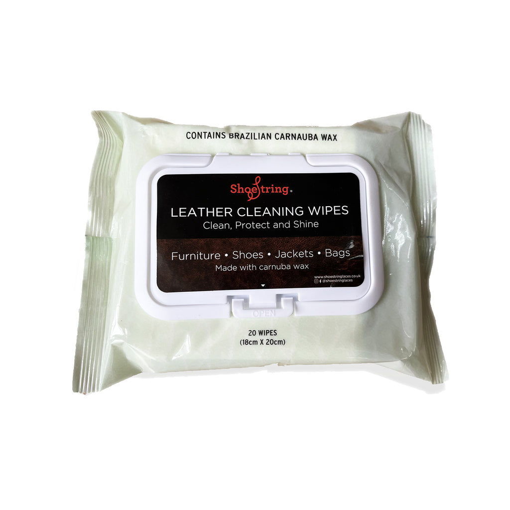 Leather Cleaning and Nourishing Wipes