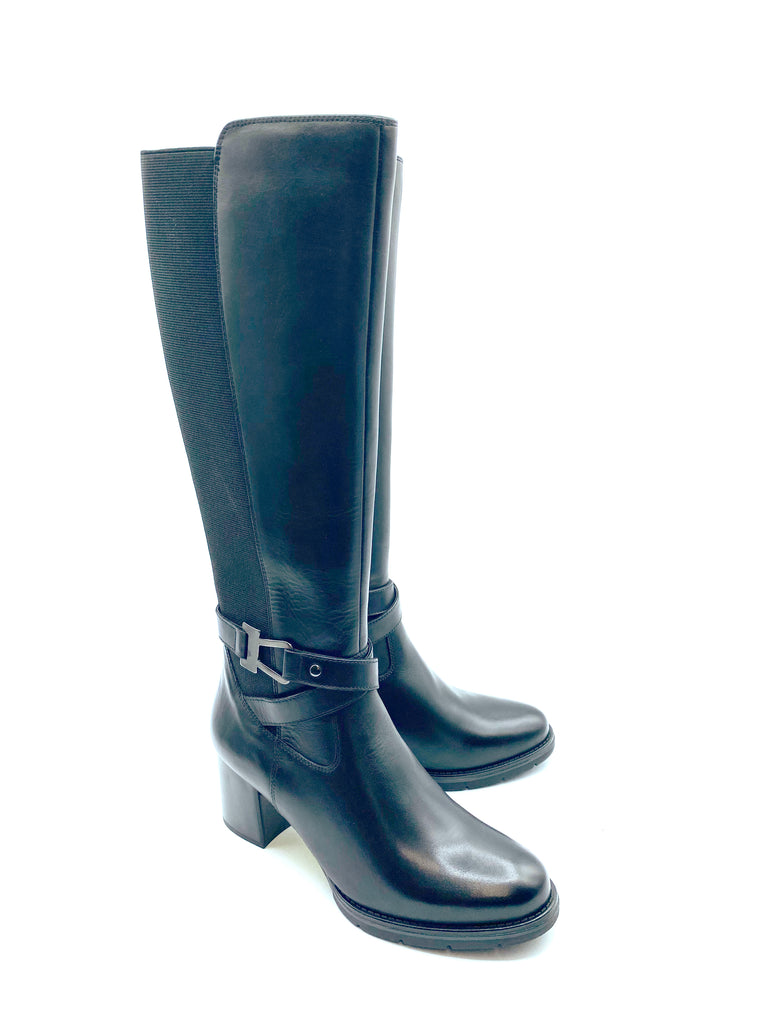 Dubarry Canker Black Leather Boots