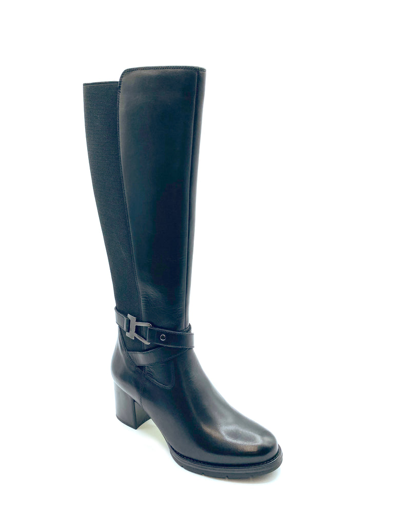 Dubarry Canker Black Leather Boots