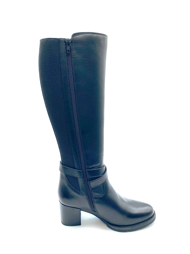 Dubarry Canker Black Leather Boot