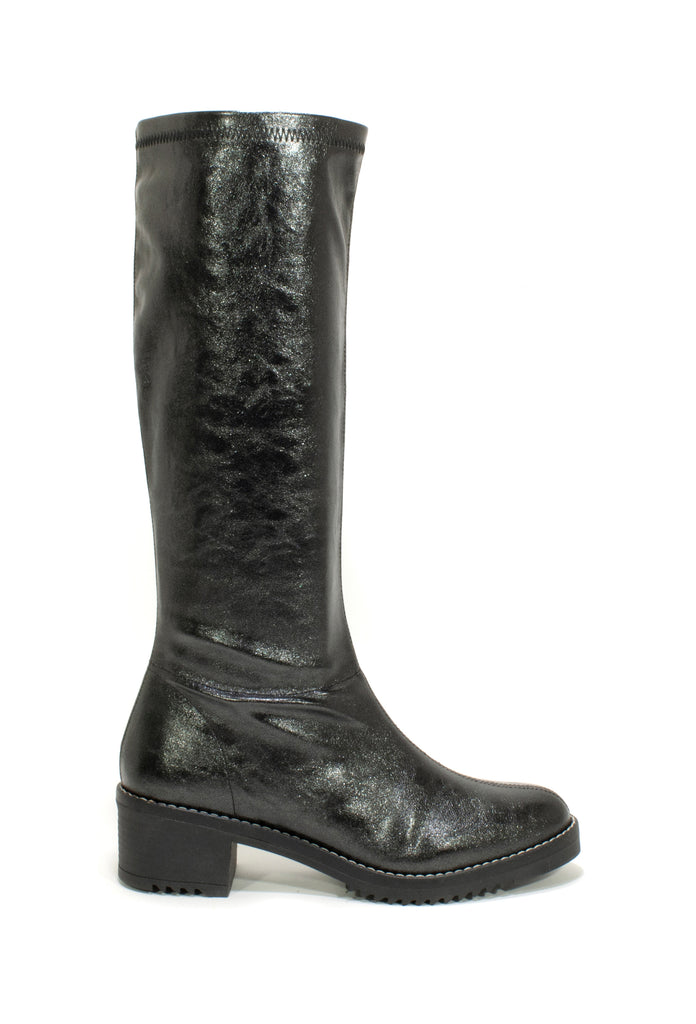 Valeria's Ladies Black Leather Boots