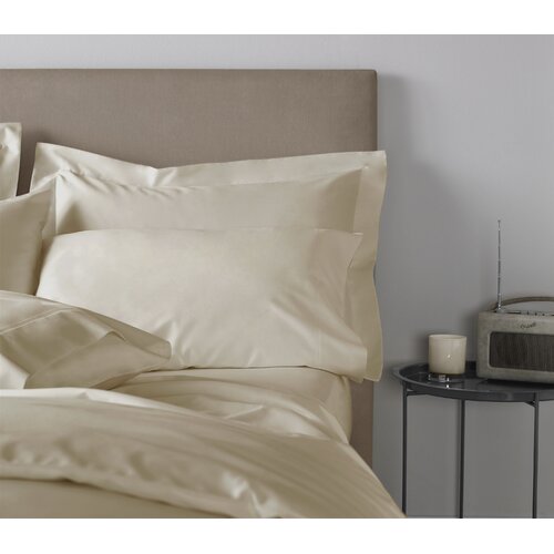 400 Thread Count Oyster Cotton Sateen Bianca Sheets and Pillowcases