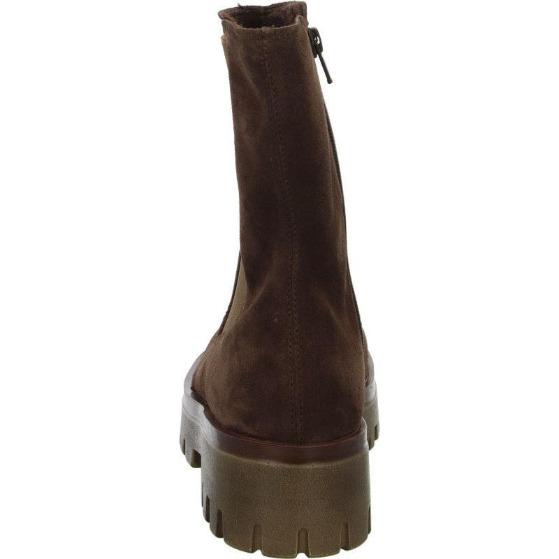 Waldlaufer Ladies Chocolate Brown Leather Suede Boots