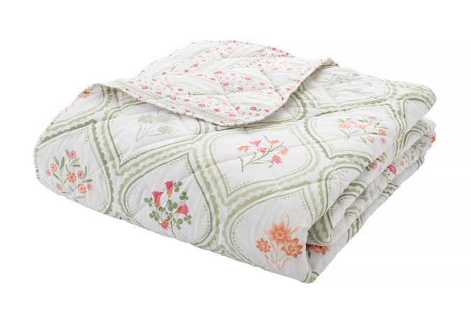 Catherine Lansfield Cameo Floral Bedspread