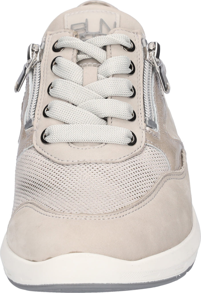 Waldlaufer Ladies Grey Leather Sneakers