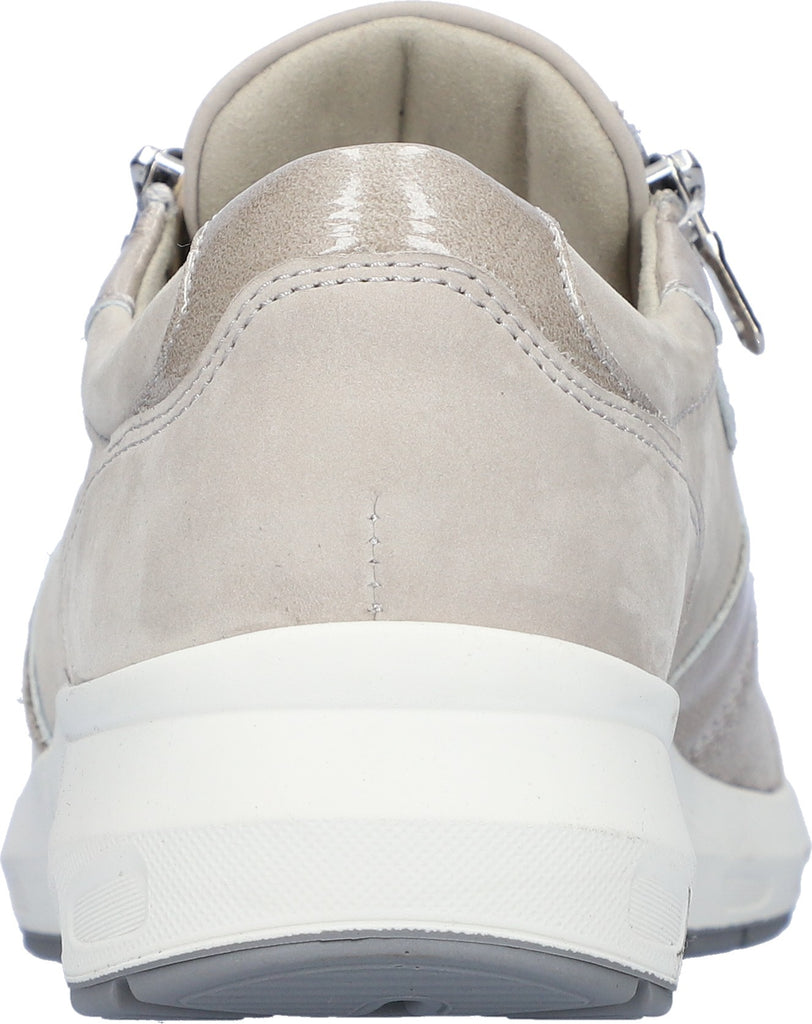 Waldlaufer Ladies Grey Leather Sneakers