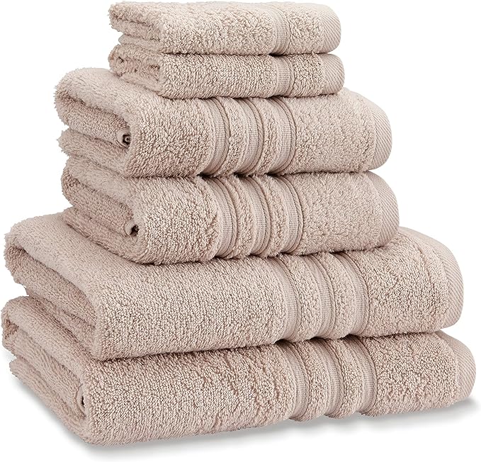 Natural Zero Twist Cotton Towels by Catherine Lansfield