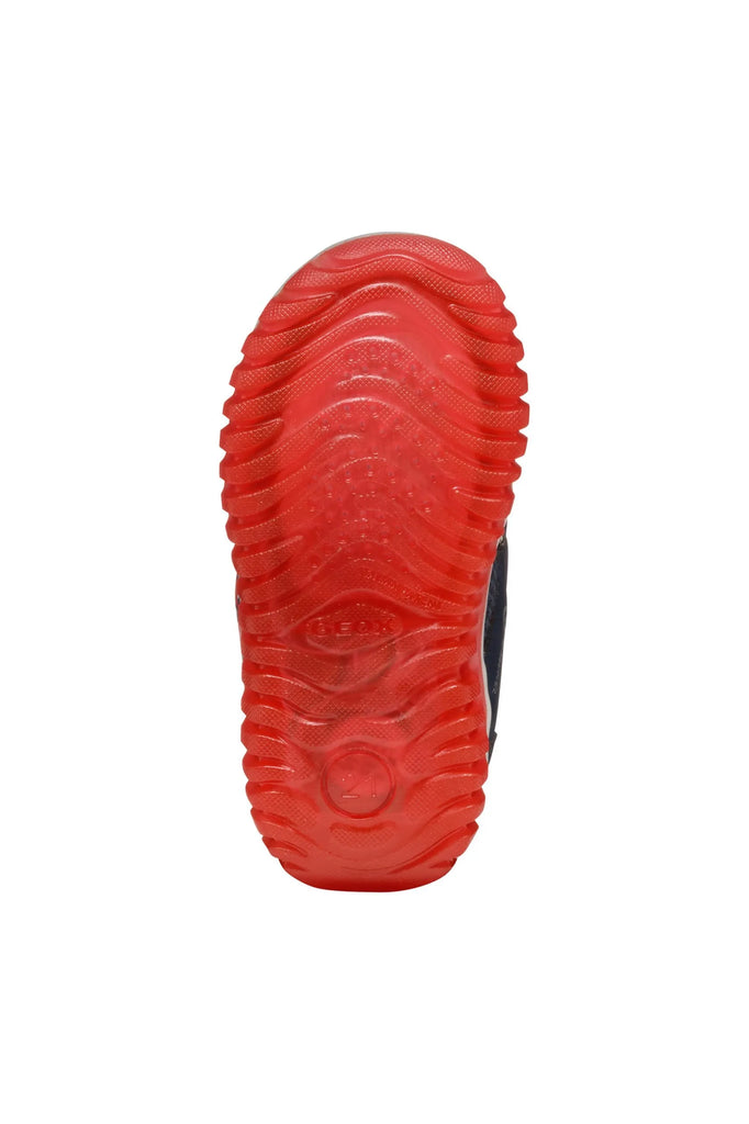 Geox Navy and Red Light-Up Spiderman Sneakers