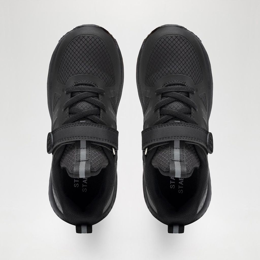Istamax Boys Black Trainers