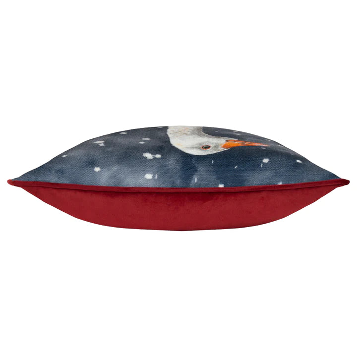 Christmas Goose Cushion Cover Multicolour