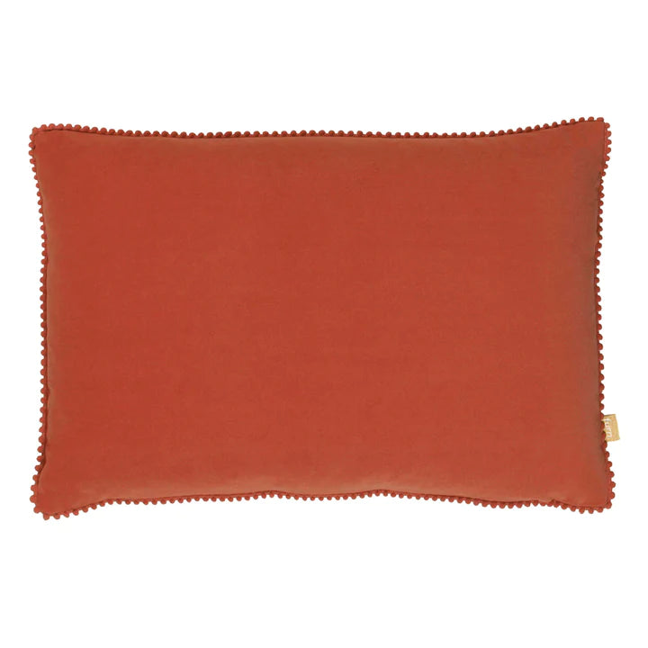 Cosmo Velvet Brick Rectangular Feather Filled Cushion