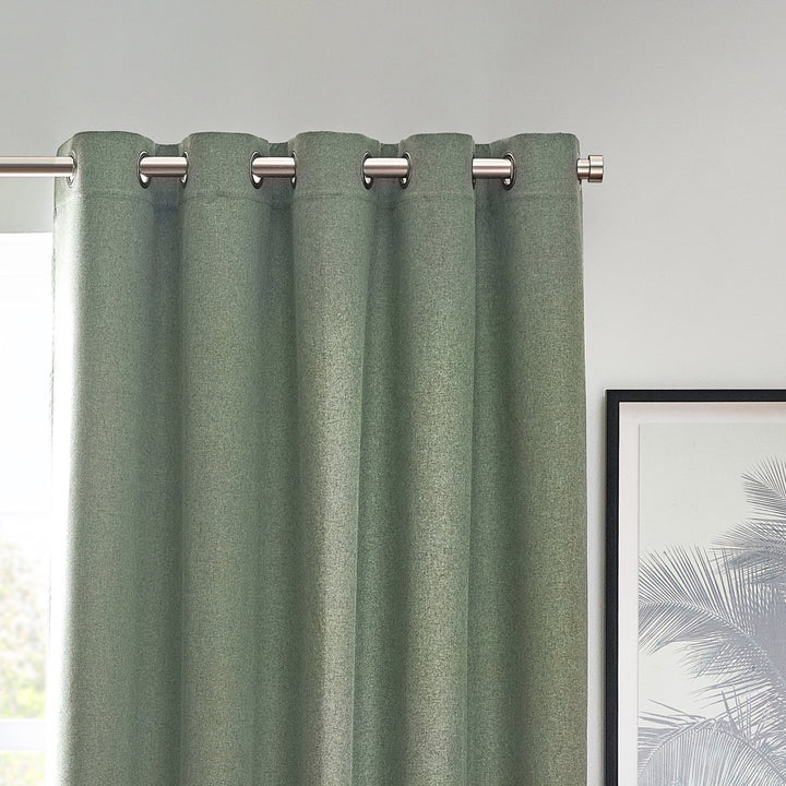 Dawn 100% Blackout Curtains Eucalyptus