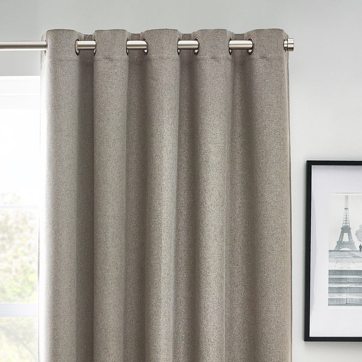 Dawn 100% Blackout Curtains Grey
