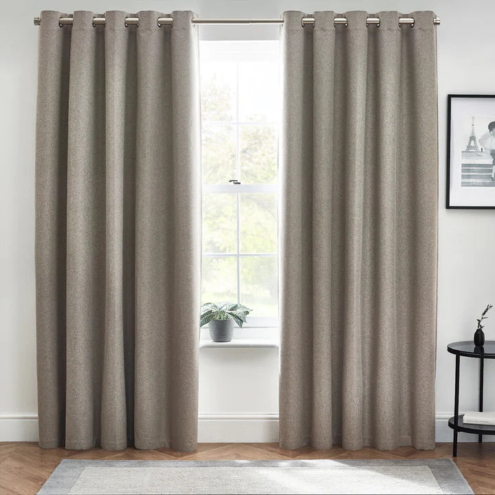 Dawn 100% Blackout Curtains Grey
