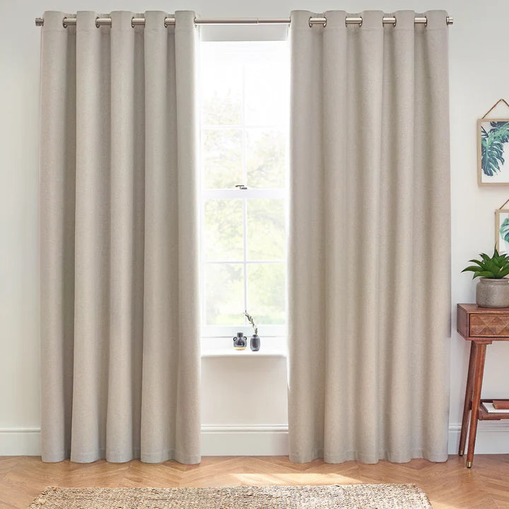 Dawn 100% Blackout Curtains Linen
