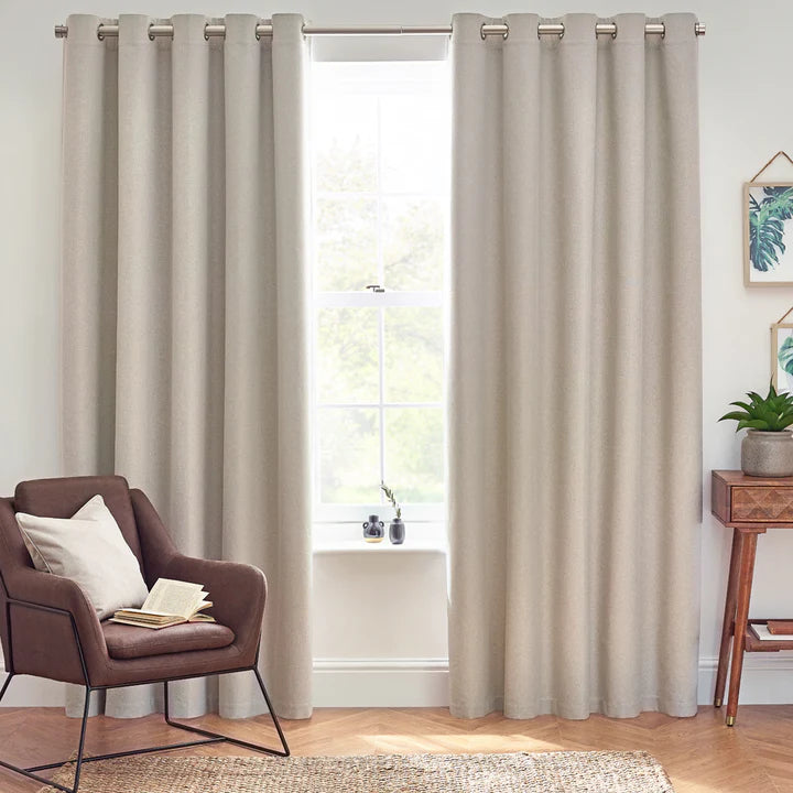 Dawn 100% Blackout Curtains Linen
