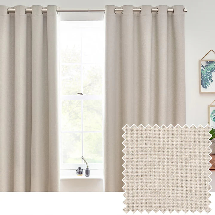 Dawn 100% Blackout Curtains Linen
