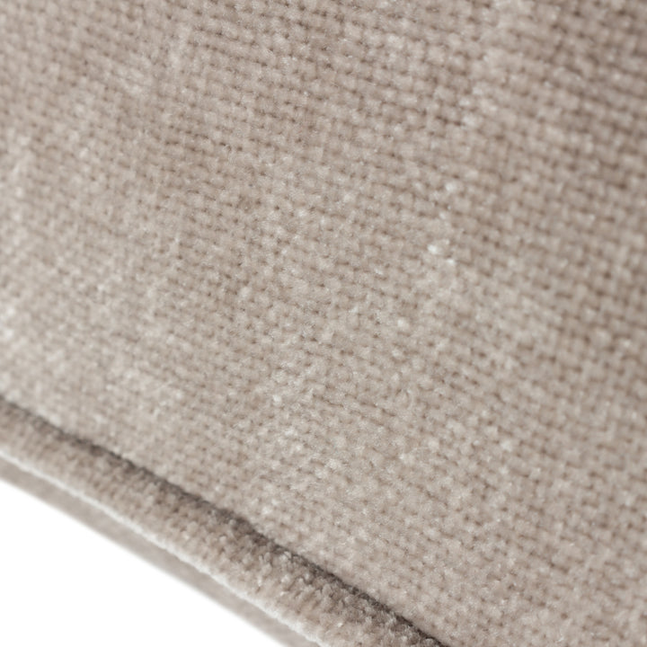 Heavy Chenille Greige Cushion