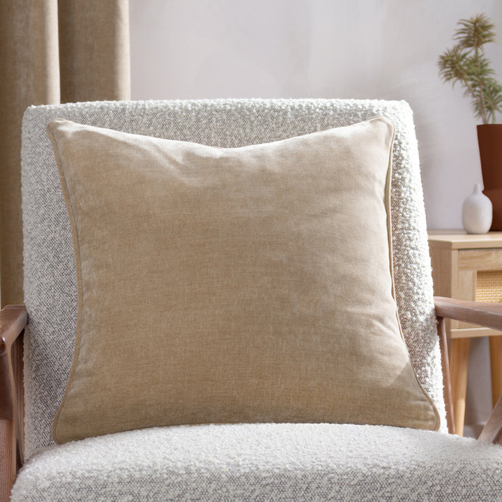 Heavy Chenille Natural Cushion