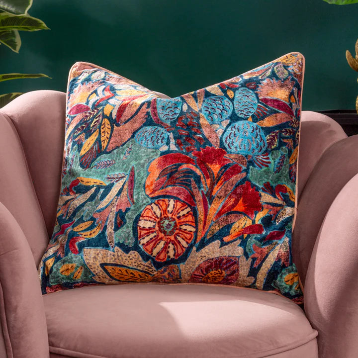 Mariella Multicolour Feather Filled Cushion