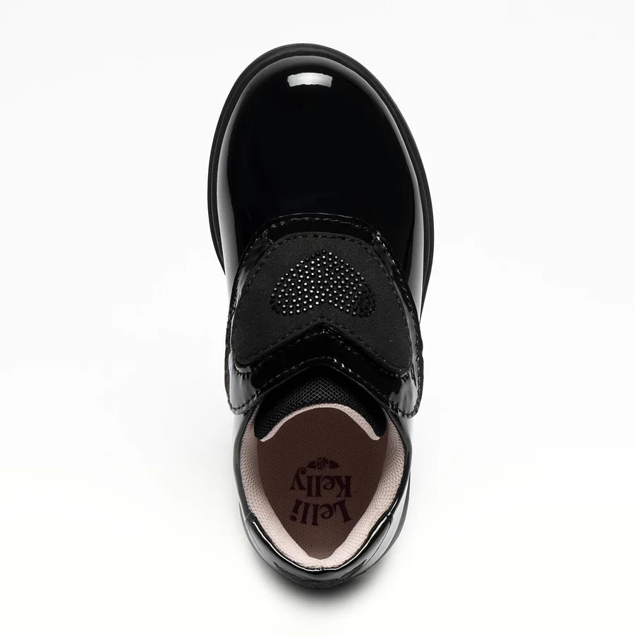 Lelli Kelly Girls Black Patent Leather School Shoes