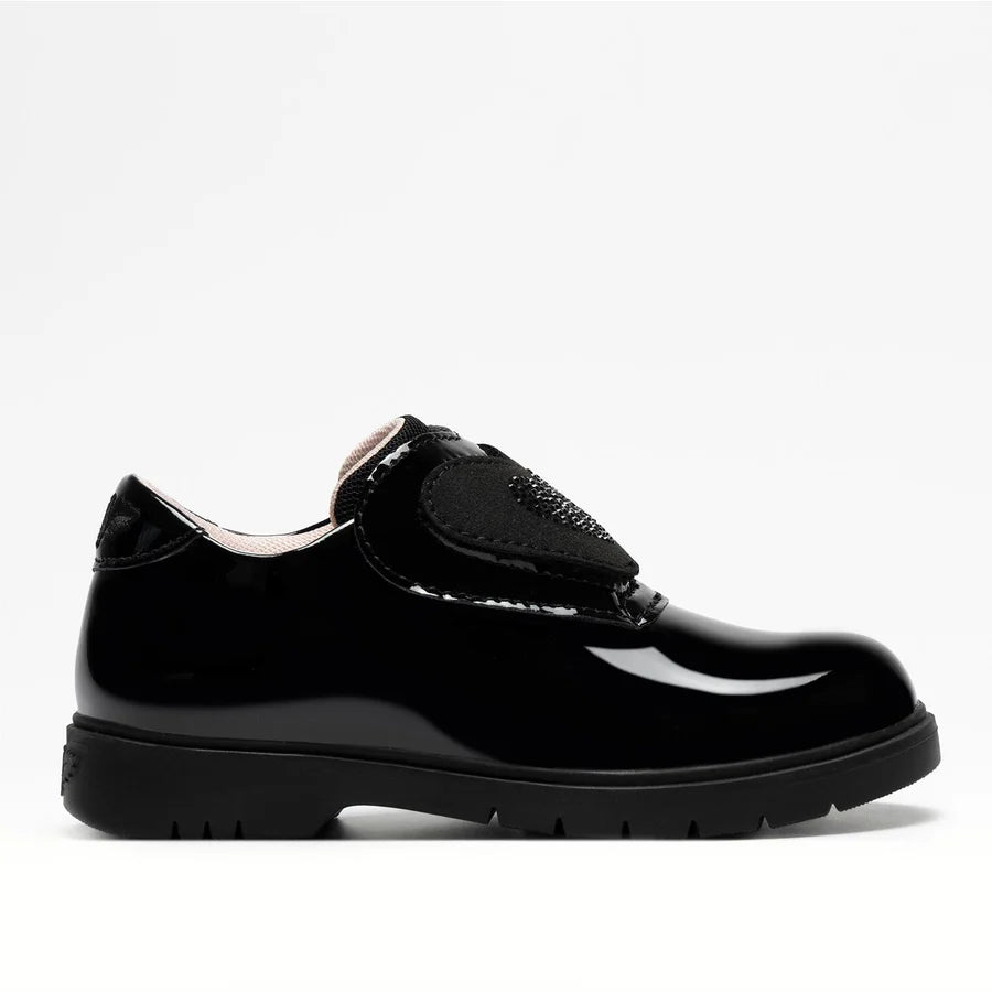 Lelli Kelly Girls Black Patent Leather School Shoes