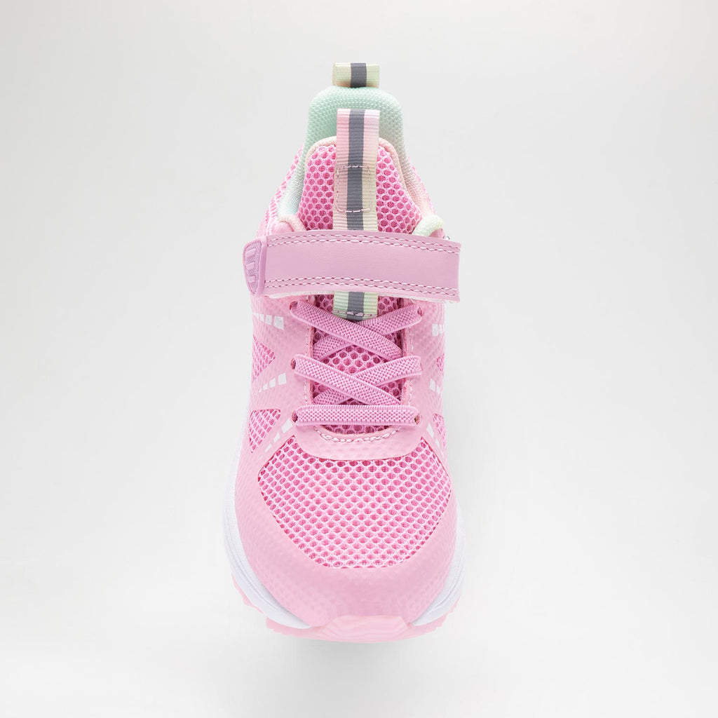 Istamax Girls Pink Multi-Colour Trainers