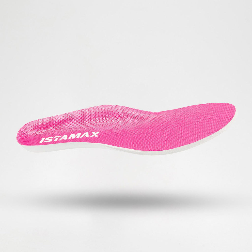 Istamax Girls Pink and Black Trainers