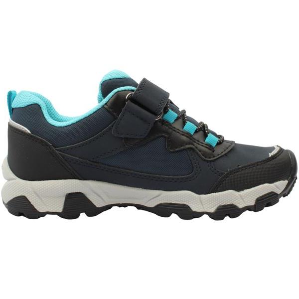 Geox Boys Navy and Light Blue Waterproof Trainers