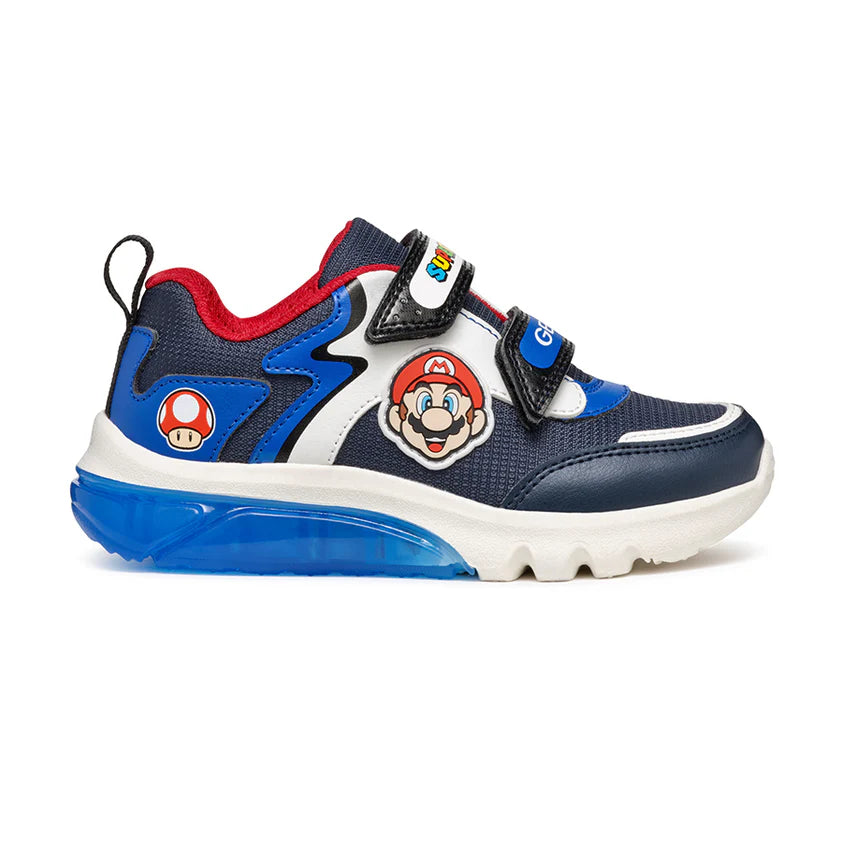 Geox Super Mario Trainers with Lights