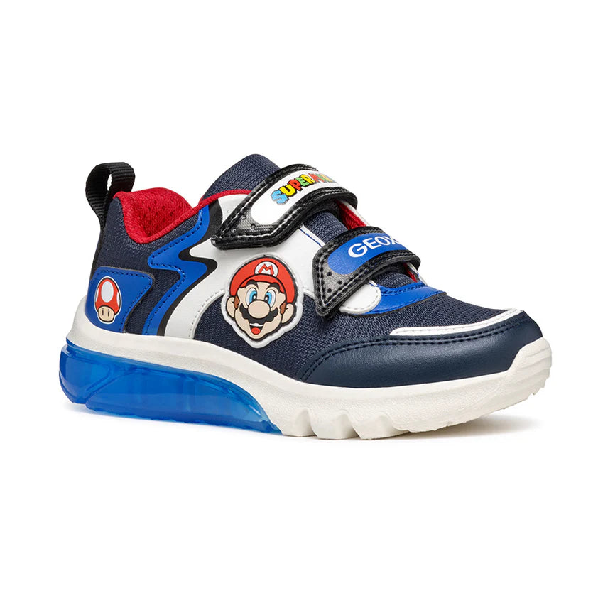 Geox Super Mario Trainers with Lights