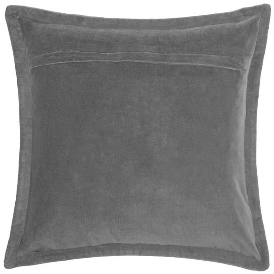 Mayura Steel Embroidered Feather Filled Cushion-55x55