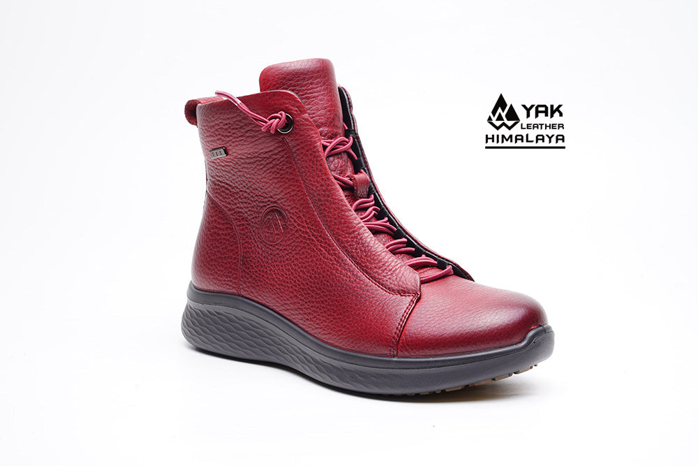 G-Comfort Ladies Burgundy Waterproof Boots