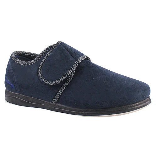 Padders Harry Mens Navy Slippers