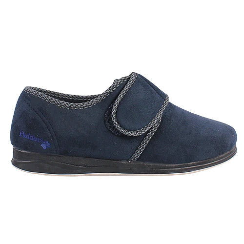 Padders Harry Mens Navy Slippers