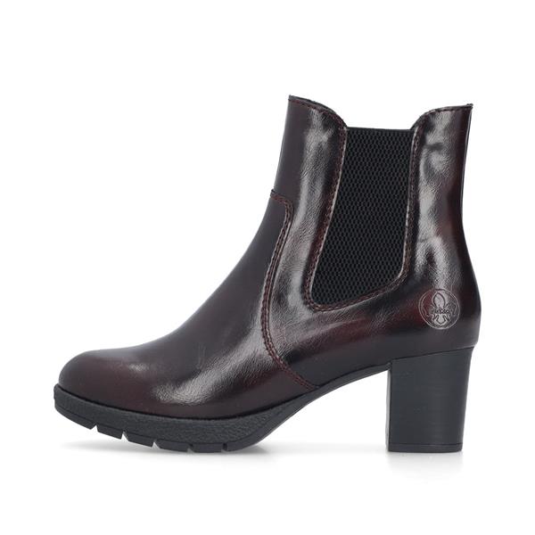 Rieker Ladies Wine Ankle Boots