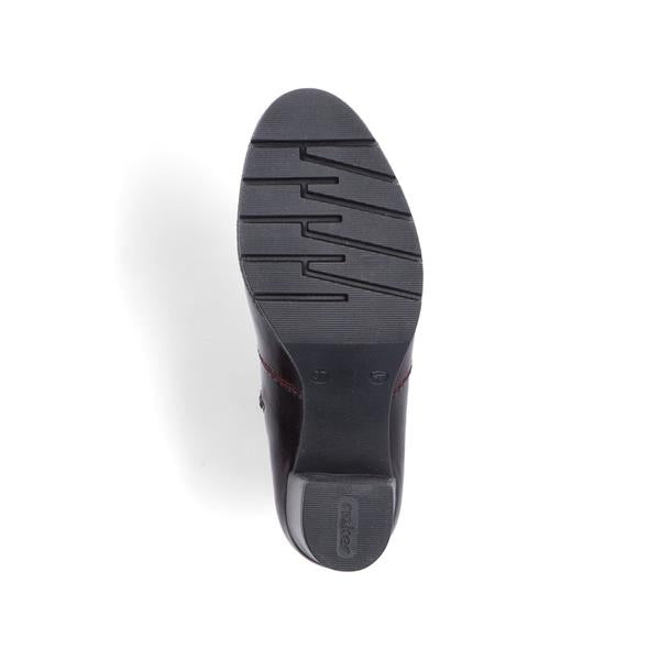 Rieker Ladies Wine Ankle Boots