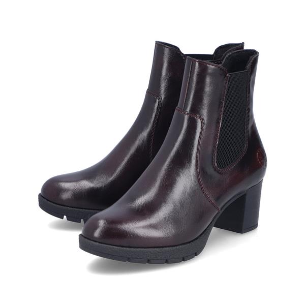 Rieker Ladies Wine Ankle Boots