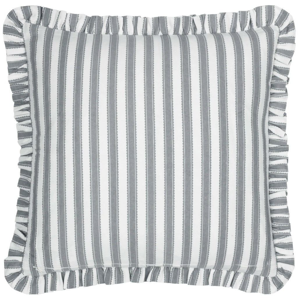 Sessile Flax Leaf Ruffle Cushion Cover