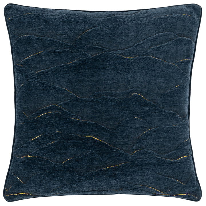 Stratus Navy Feather Filled Cushion