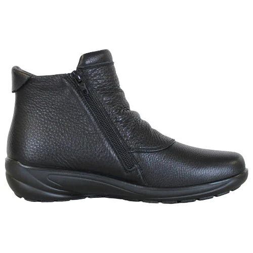 G Comfort Ladies Black Leather Waterproof Boots