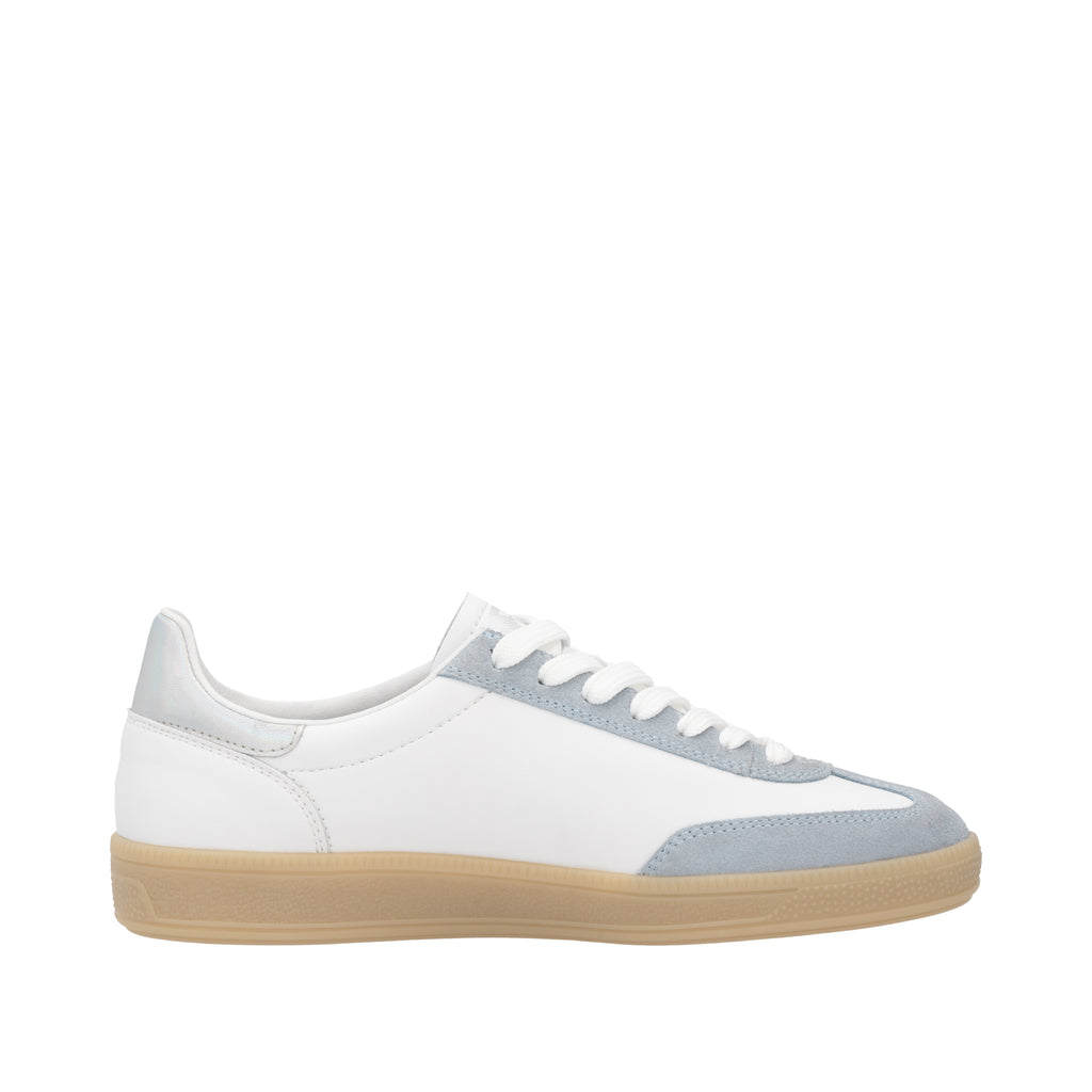 Rieker Sport Blue and White Leather Ladies Sneakers