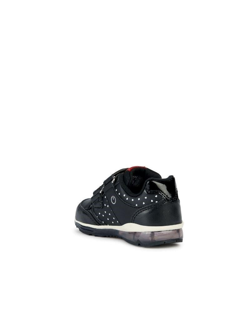Geox Minnie Mouse Black and Red Trainer